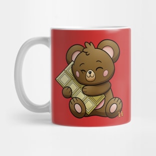 sweet white chocolate teddy Mug